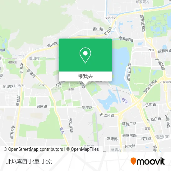 北坞嘉园-北里地图