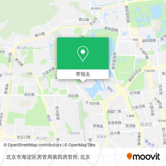 北京市海淀区房管局第四房管所地图