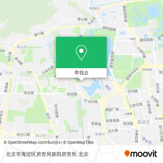 北京市海淀区房管局第四房管所地图