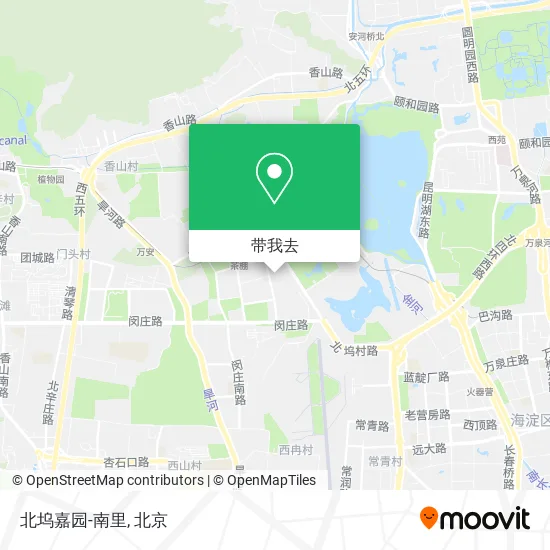 北坞嘉园-南里地图