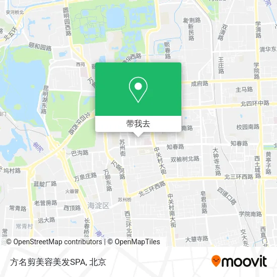 方名剪美容美发SPA地图