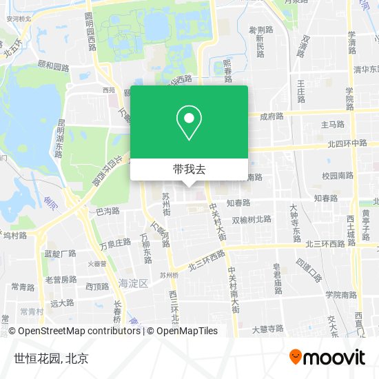 世恒花园地图
