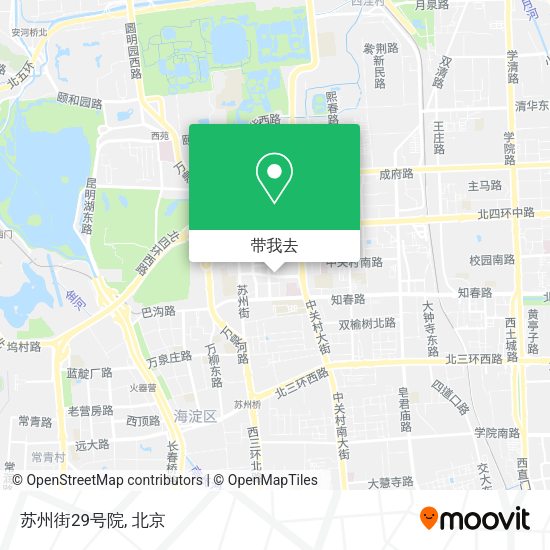 苏州街29号院地图