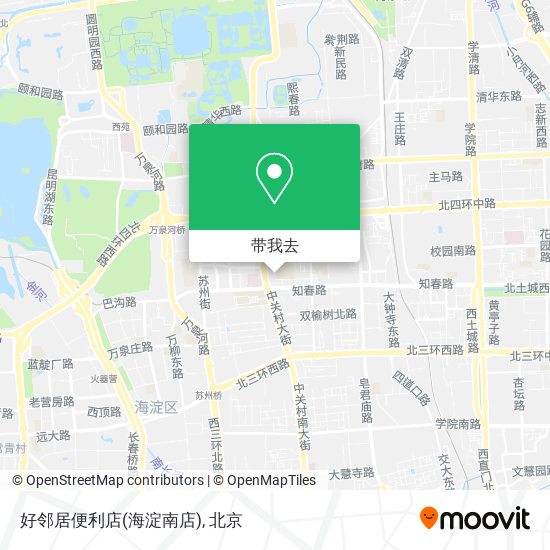 好邻居便利店(海淀南店)地图