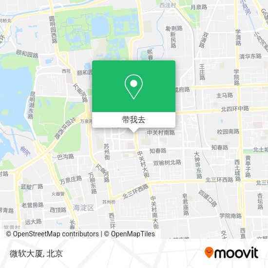 微软大厦地图