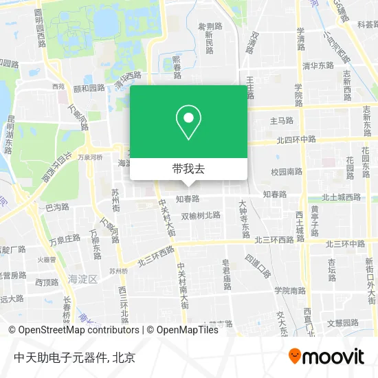 中天助电子元器件地图