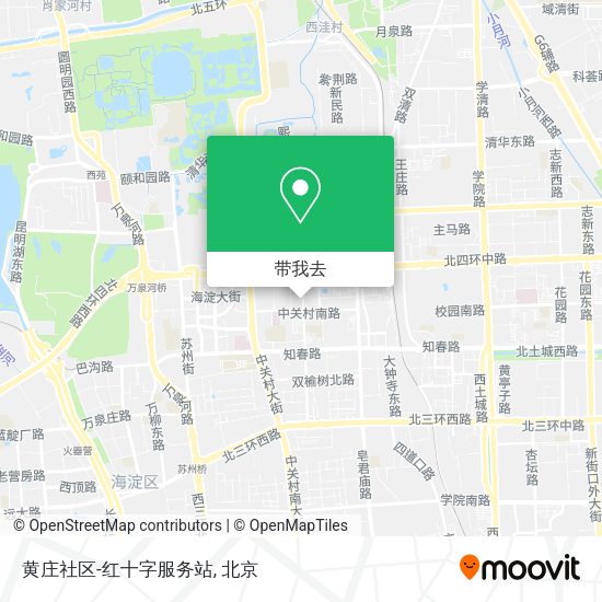 黄庄社区-红十字服务站地图