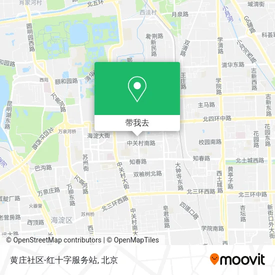黄庄社区-红十字服务站地图