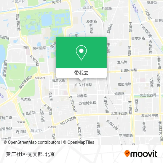 黄庄社区-党支部地图