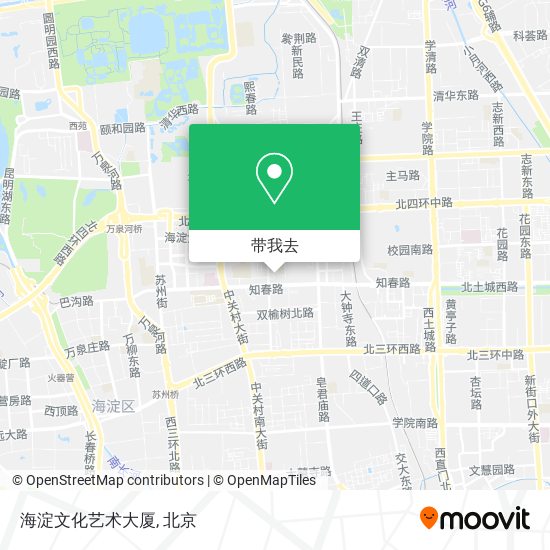 海淀文化艺术大厦地图