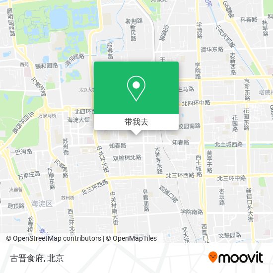 古晋食府地图