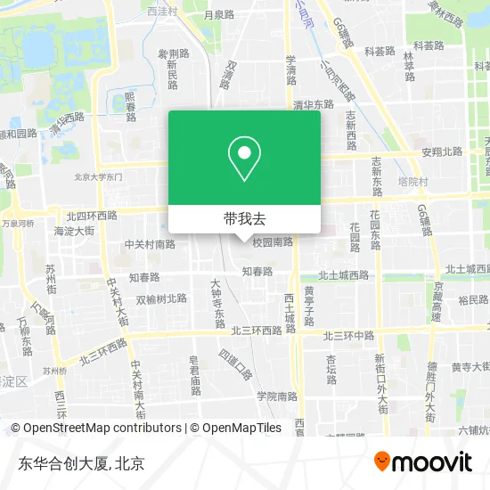 东华合创大厦地图