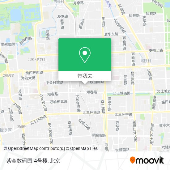 紫金数码园-4号楼地图