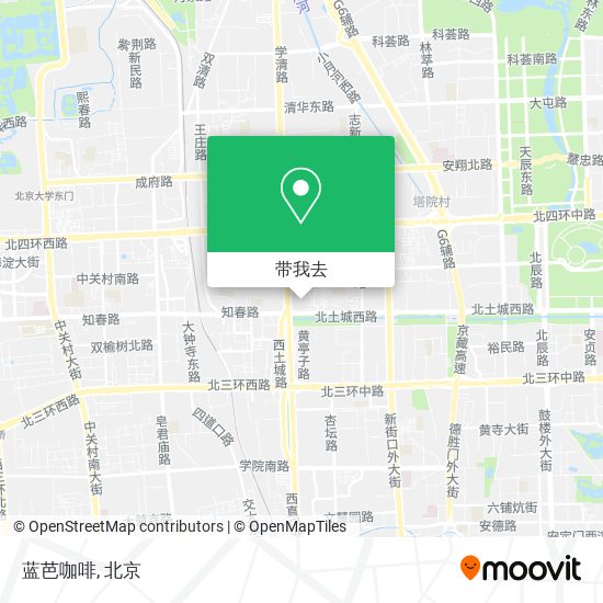 蓝芭咖啡地图