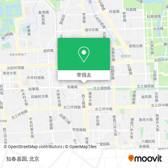 知春嘉园地图