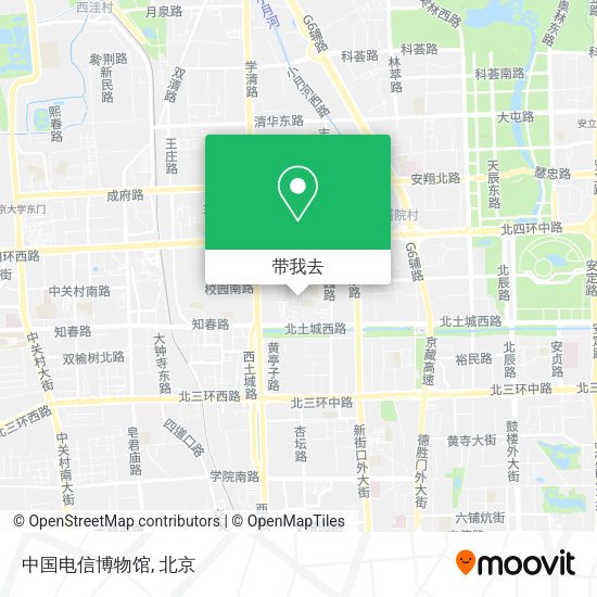 中国电信博物馆地图