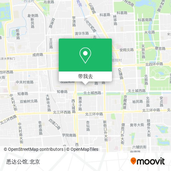 悉达公馆地图