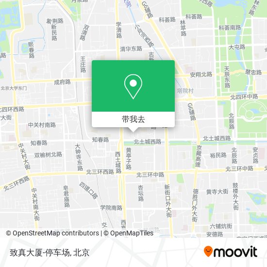 致真大厦-停车场地图