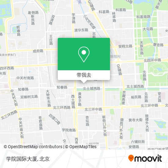 学院国际大厦地图