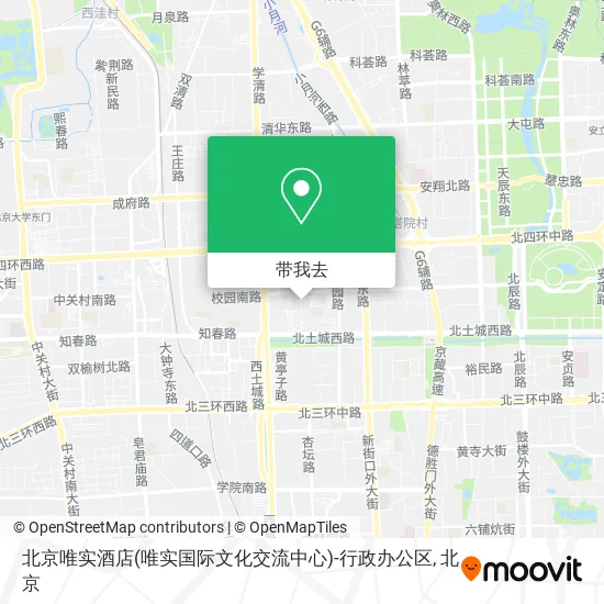 北京唯实酒店(唯实国际文化交流中心)-行政办公区地图
