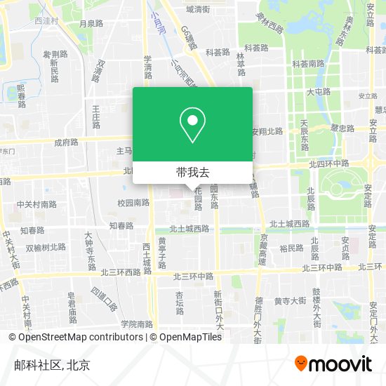 邮科社区地图