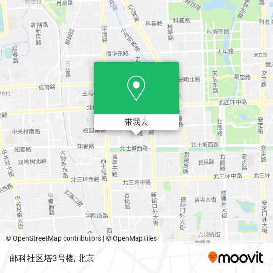 邮科社区塔3号楼地图