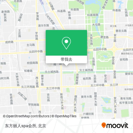 东方丽人spa会所地图