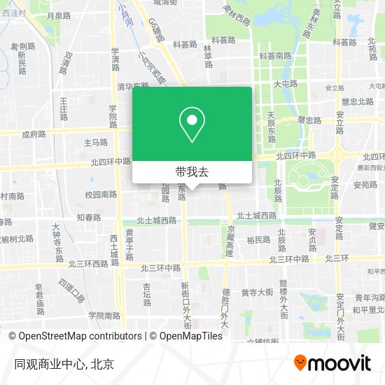 同观商业中心地图