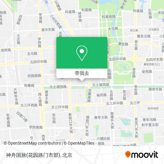 神舟国旅(花园路门市部)地图