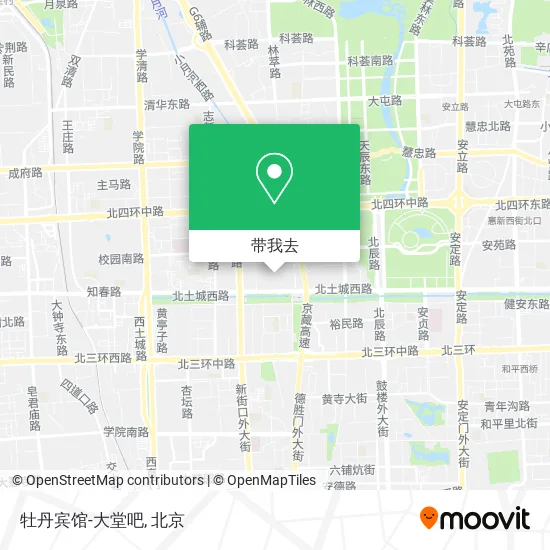 牡丹宾馆-大堂吧地图