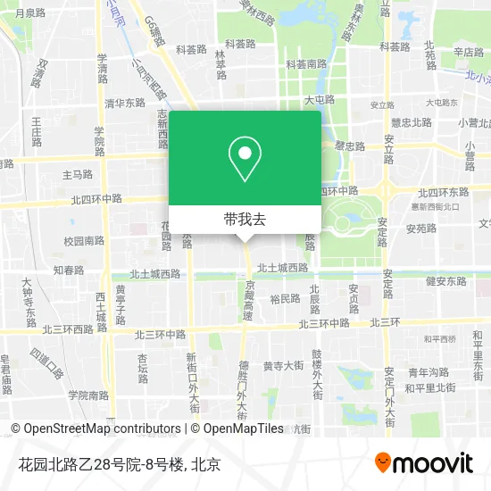 花园北路乙28号院-8号楼地图