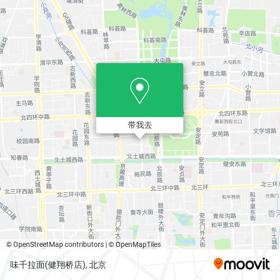 味千拉面(健翔桥店)地图