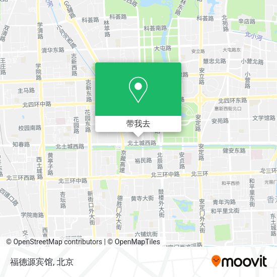 福德源宾馆地图