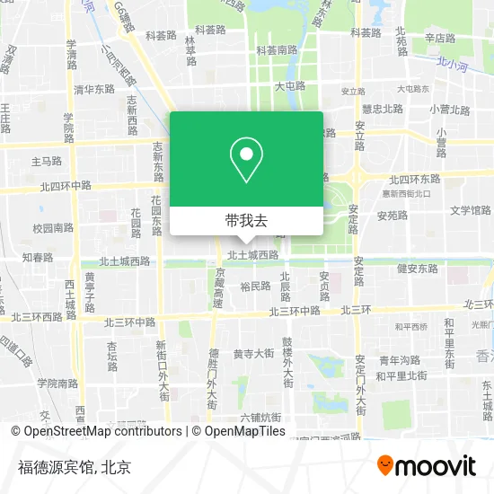 福德源宾馆地图