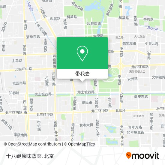 十八碗原味蒸菜地图