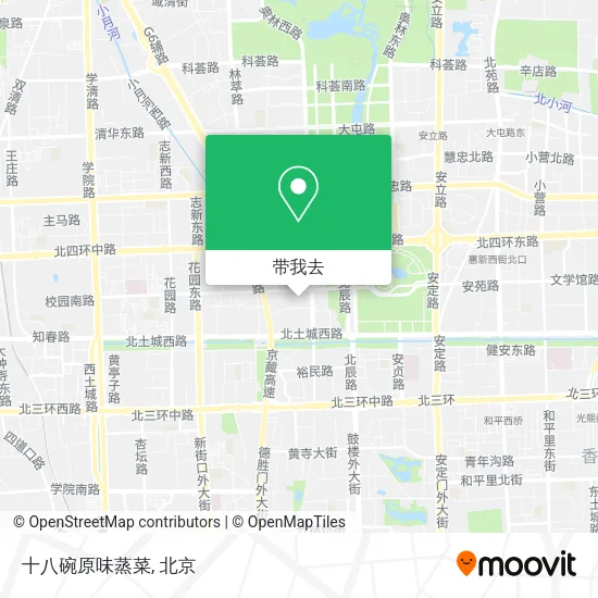 十八碗原味蒸菜地图