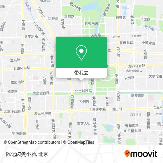 陈记卤煮小肠地图