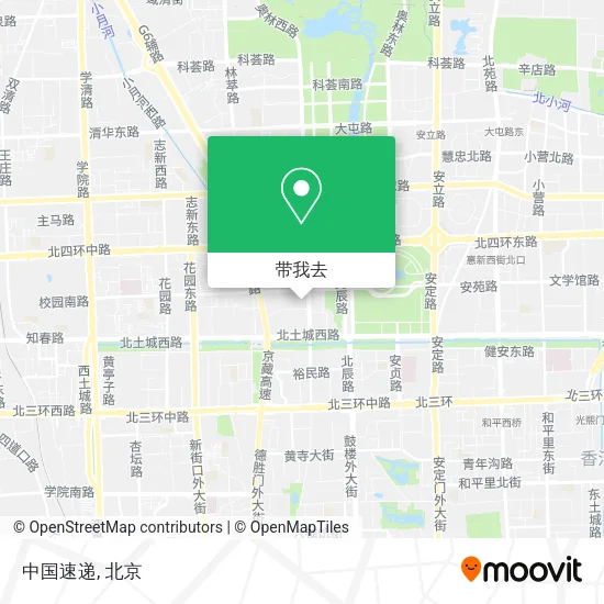 中国速递地图