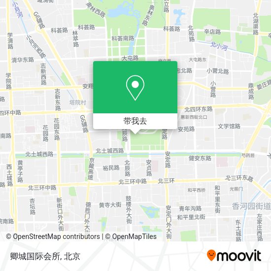 卿城国际会所地图