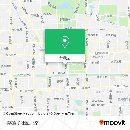 祁家豁子社区地图