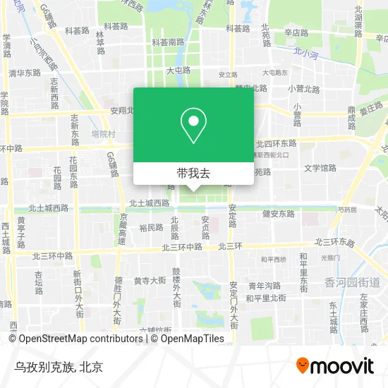 乌孜别克族地图