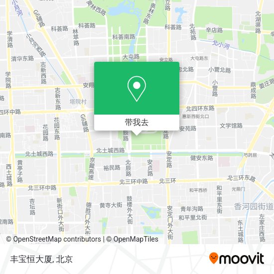丰宝恒大厦地图