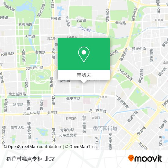 稻香村糕点专柜地图