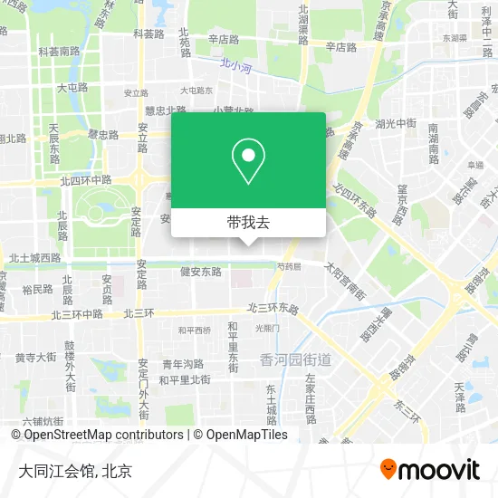 大同江会馆地图