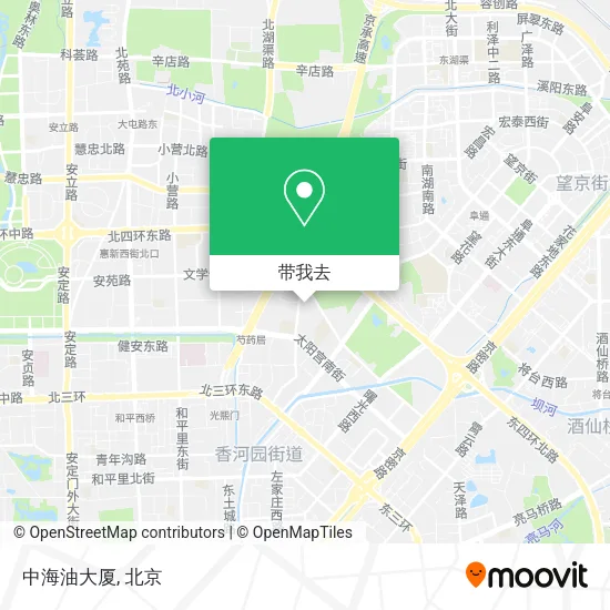 中海油大厦地图