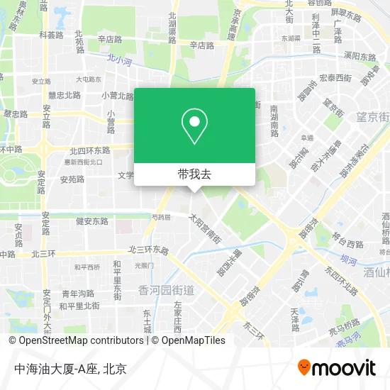 中海油大厦-A座地图