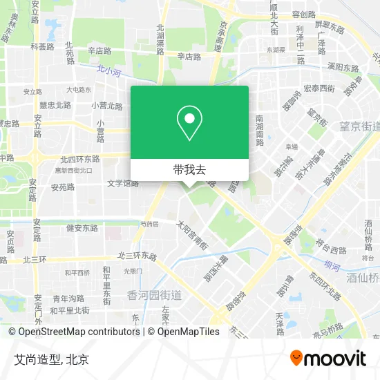 艾尚造型地图
