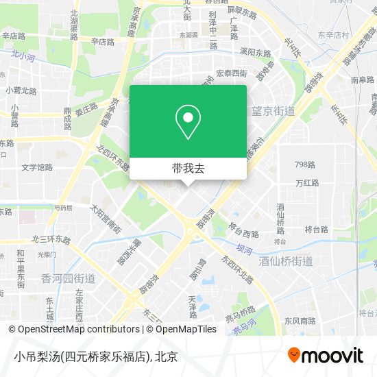 小吊梨汤(四元桥家乐福店)地图