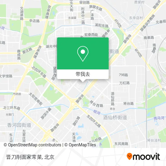 晋刀削面家常菜地图