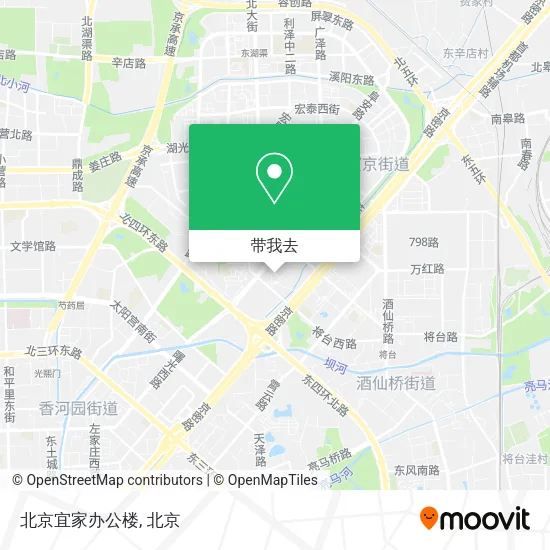 北京宜家办公楼地图